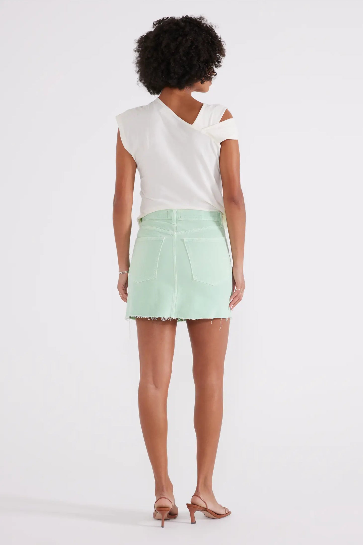 Bobbi Cutoff Mini Skirt