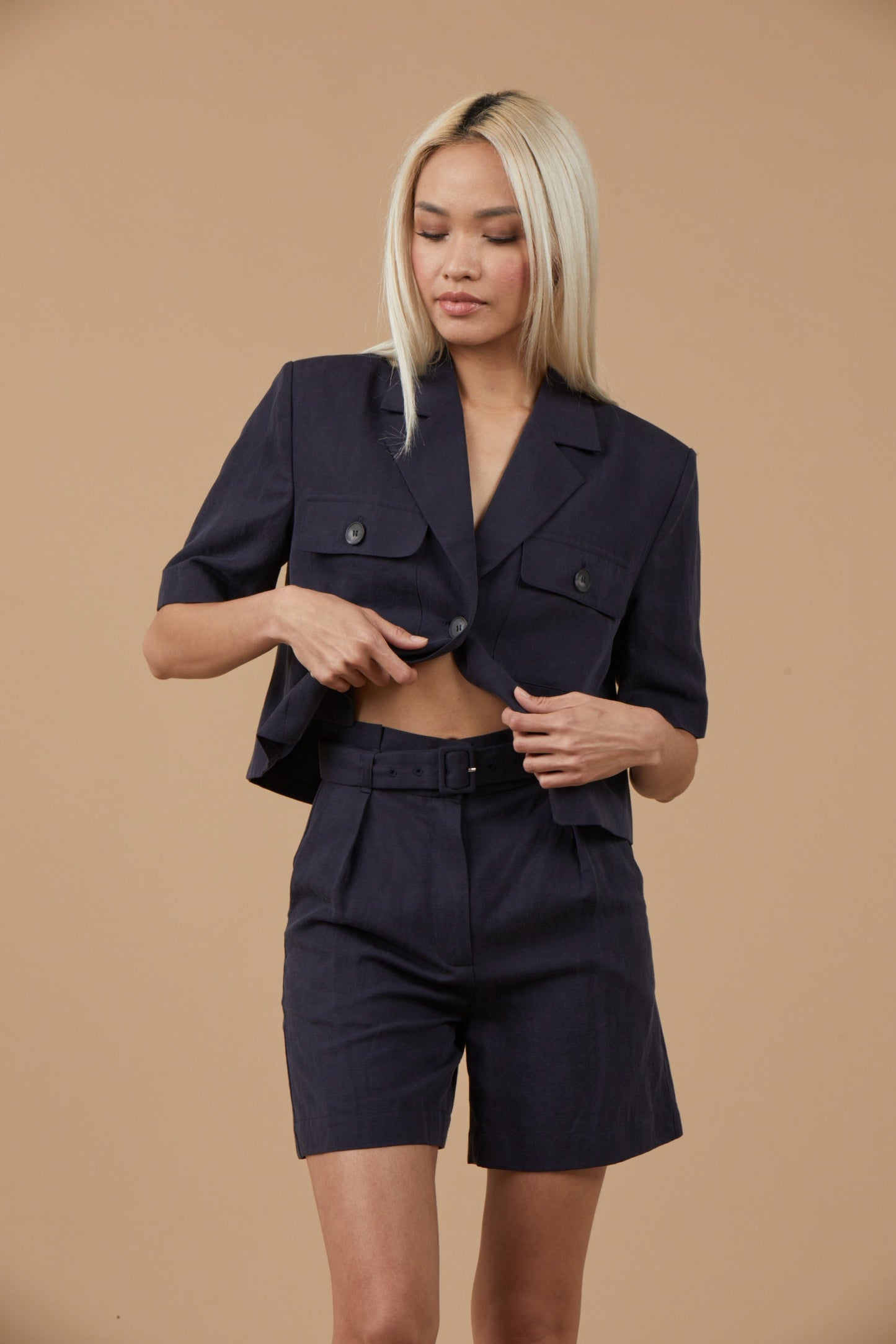 Georgie Linen Shorts