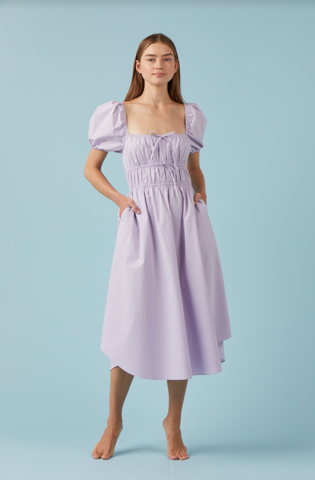 Frida Poplin Dress