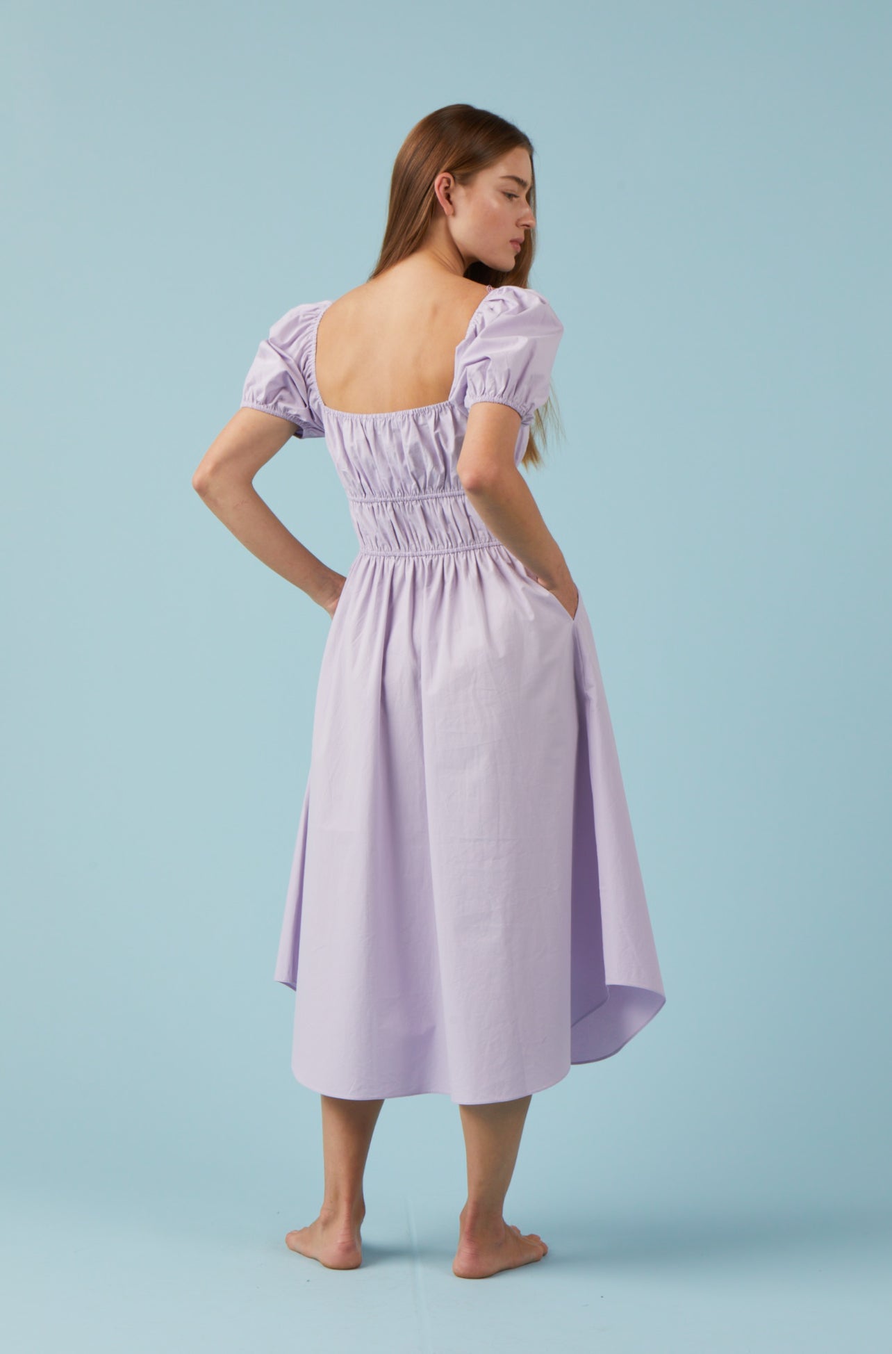 Frida Poplin Dress