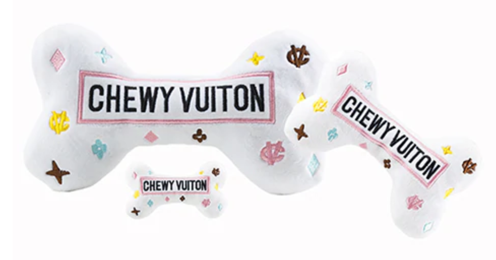 Chewy Vuiton Dog Toy