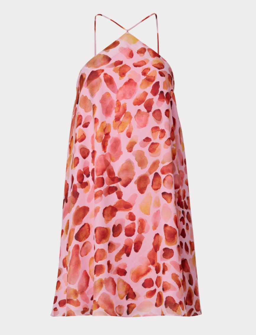 Blush Halter Mini Dress