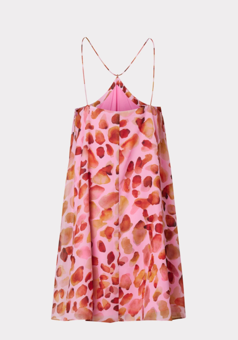 Blush Halter Mini Dress