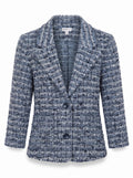 Shrunken Tweed Jacket, front view