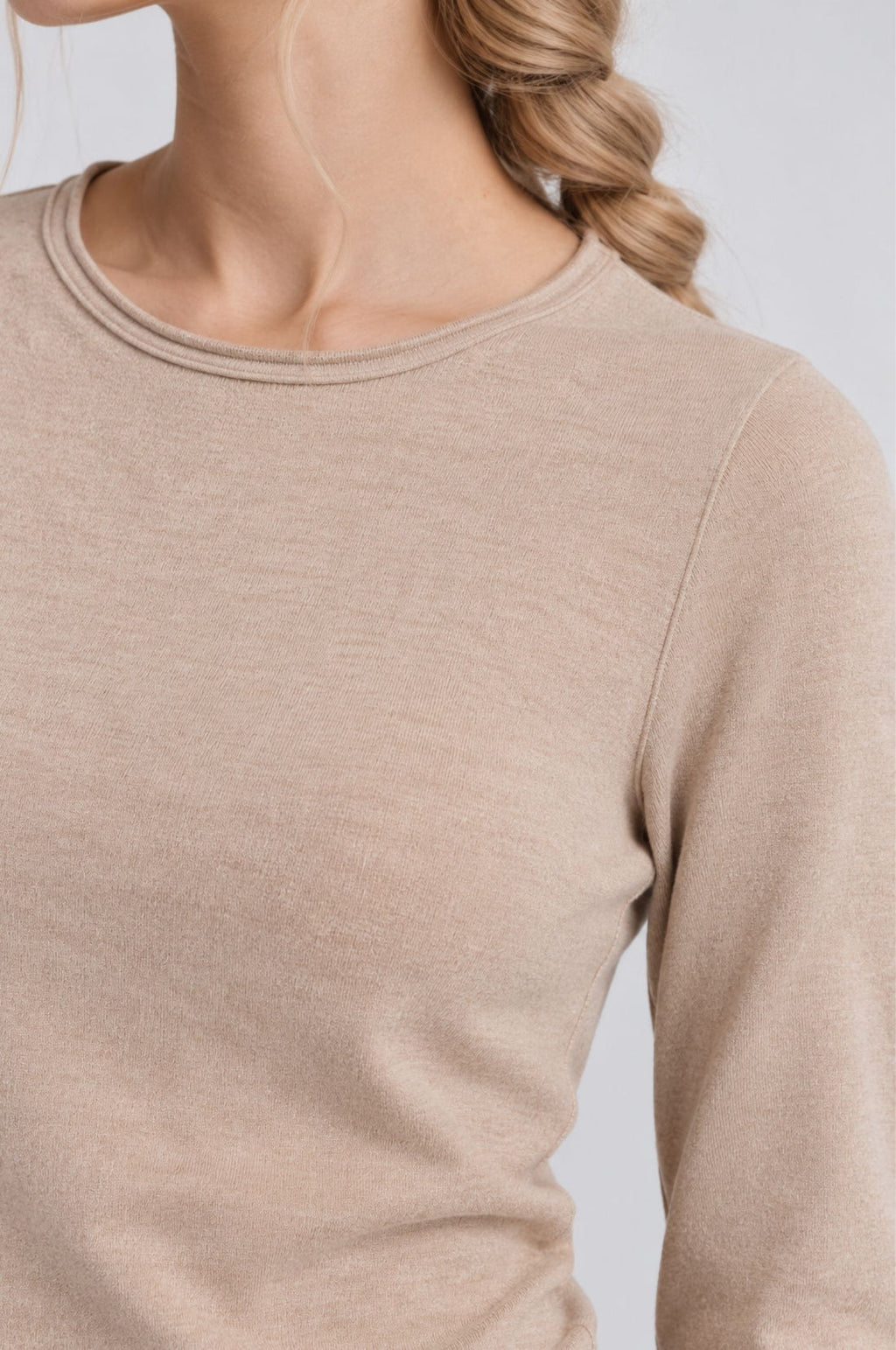 LS Rolled Sweater
