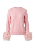Sunrise Cashmere W/ Removable Cuffs, front view