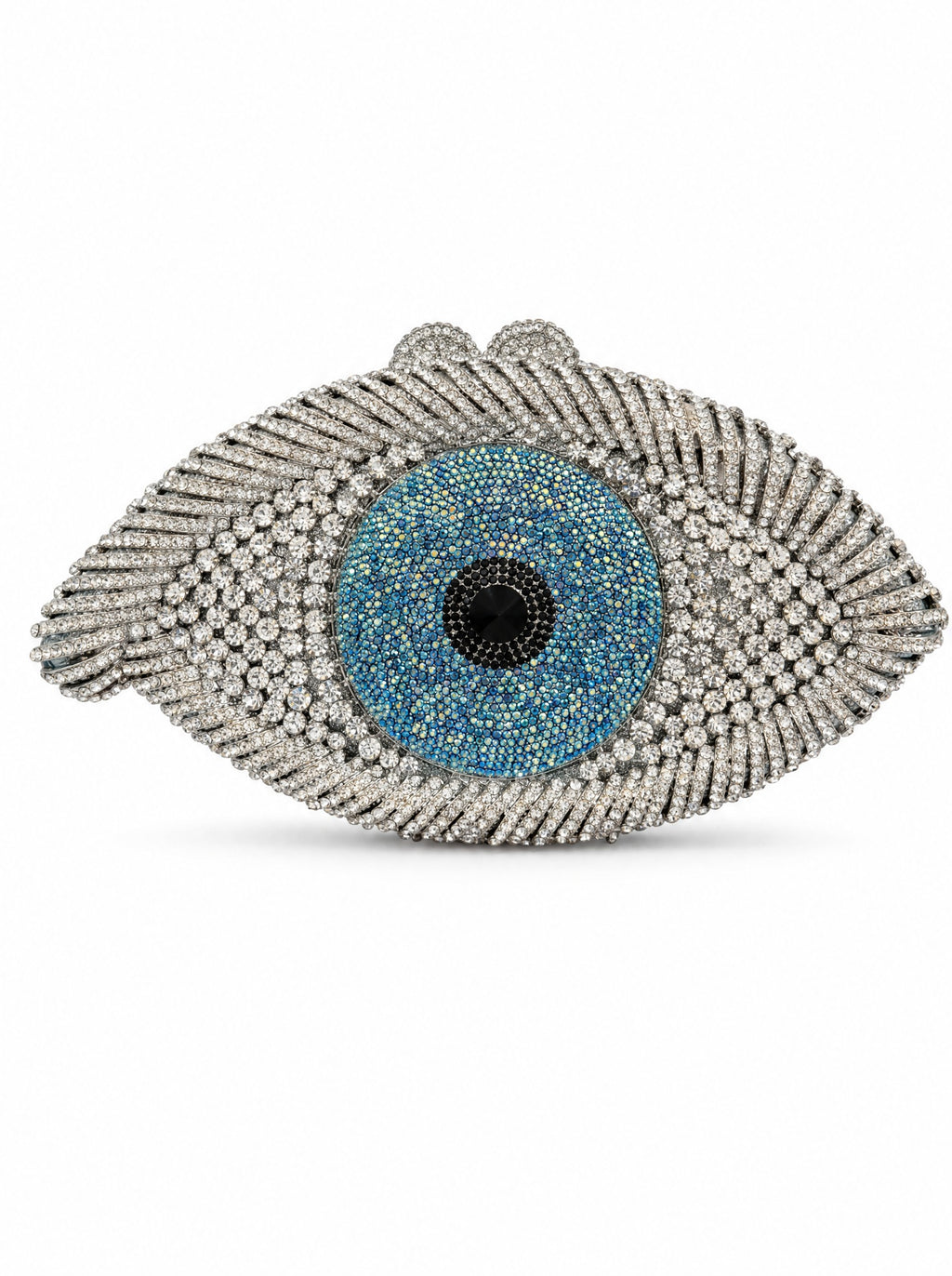 Evil Eye Crystal Bag, front view