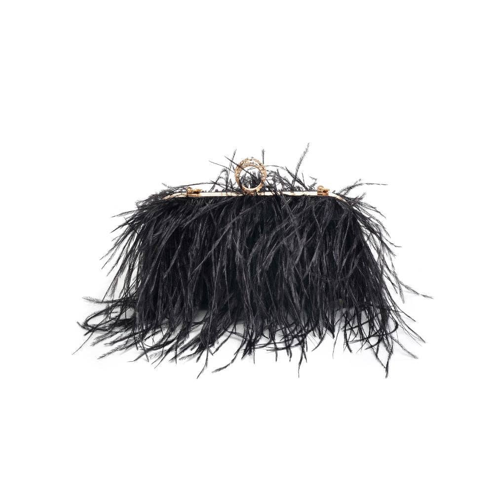 Harlow Feather Evening Bag