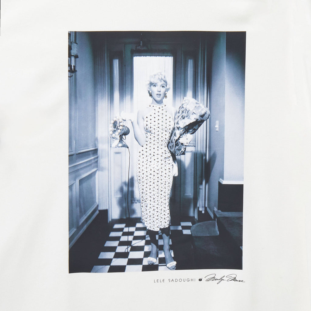 IVORY LELE SADOUGHI X MARILYN MONROE TEE