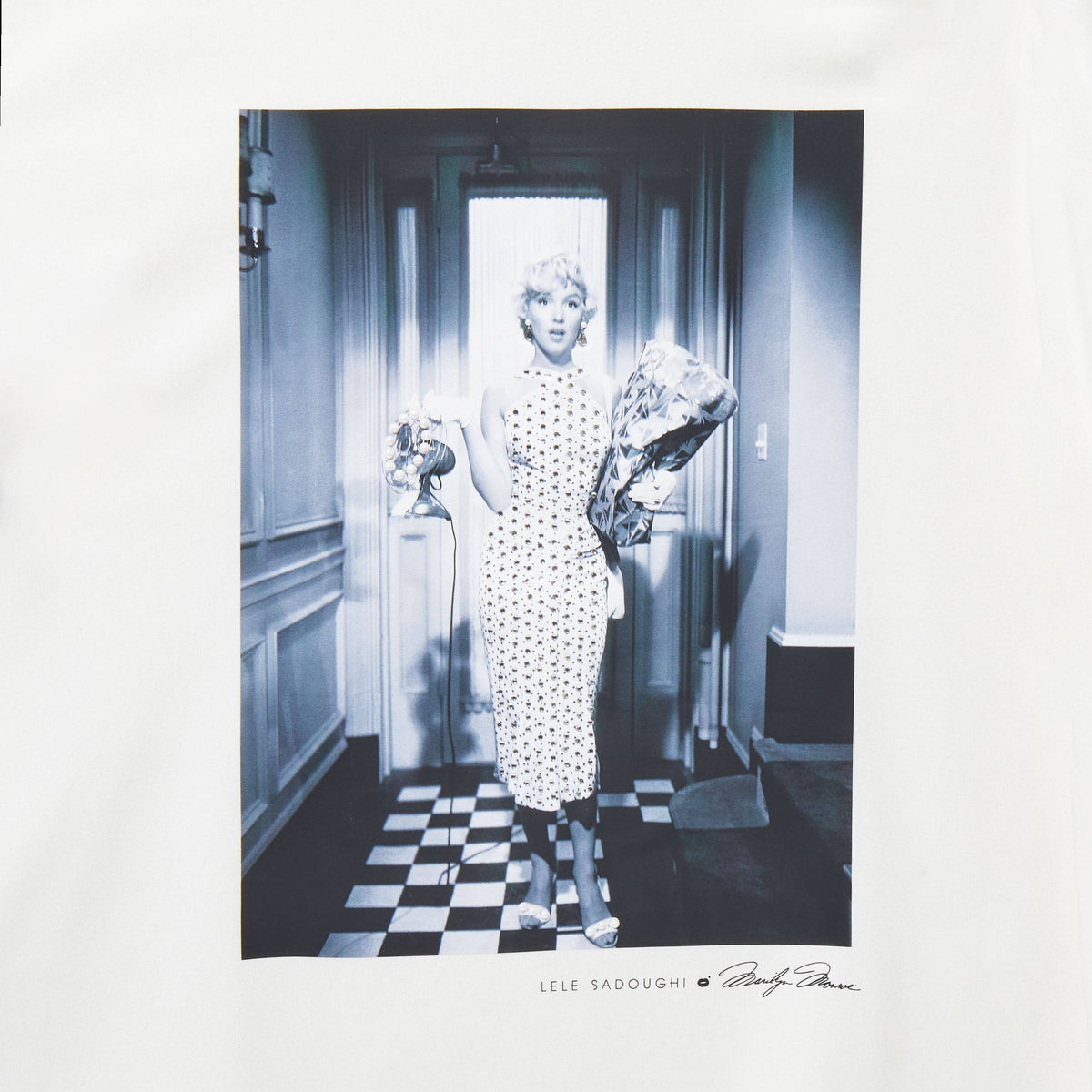 IVORY LELE SADOUGHI X MARILYN MONROE TEE