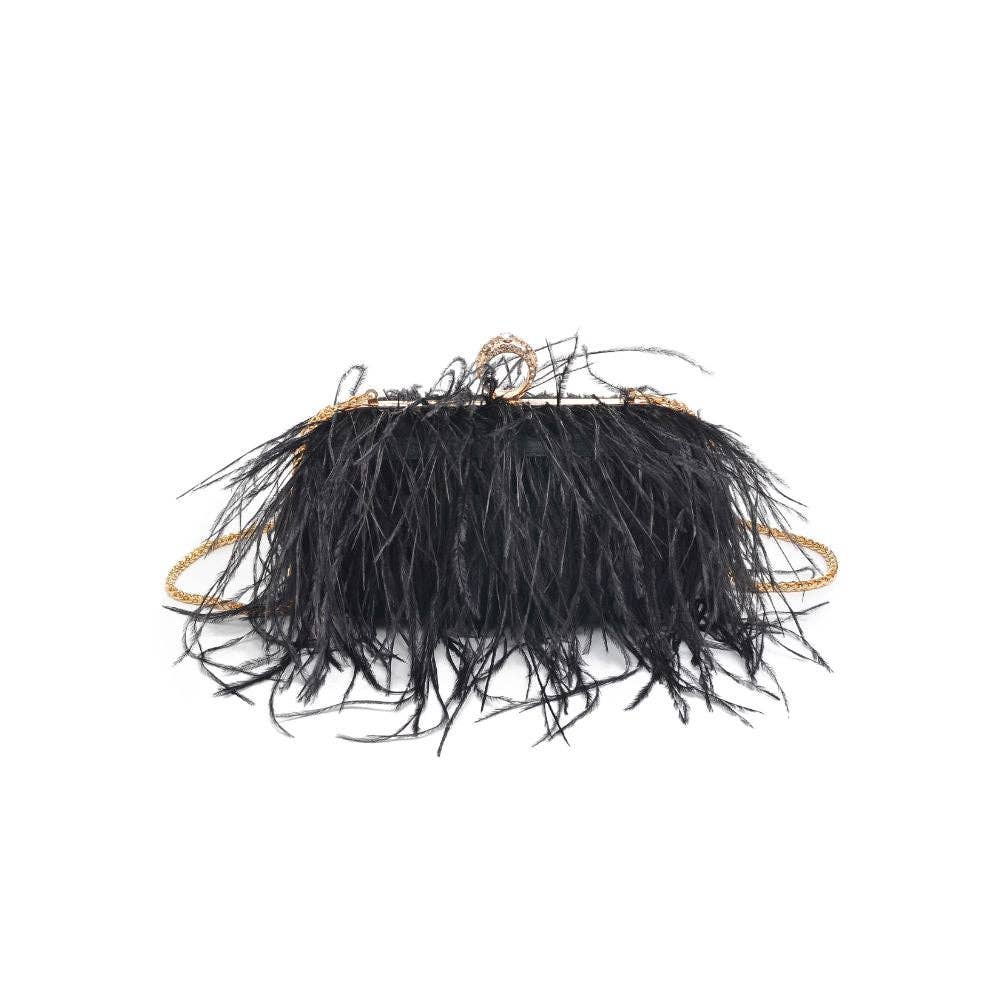 Harlow Feather Evening Bag