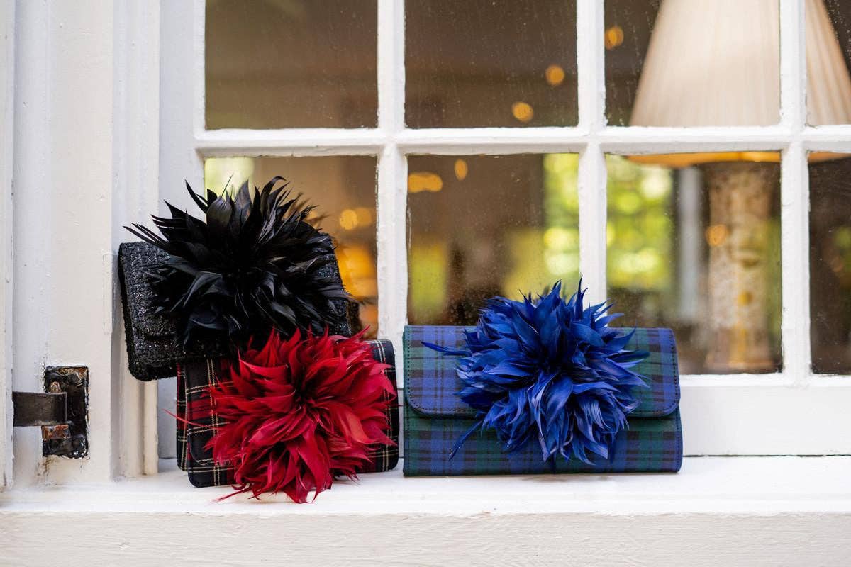 COCO - Feather Clutch-
