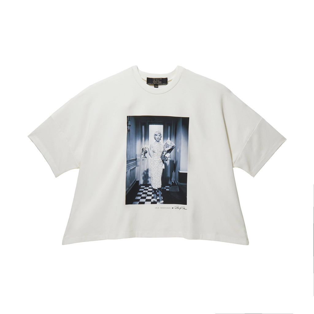 IVORY LELE SADOUGHI X MARILYN MONROE TEE