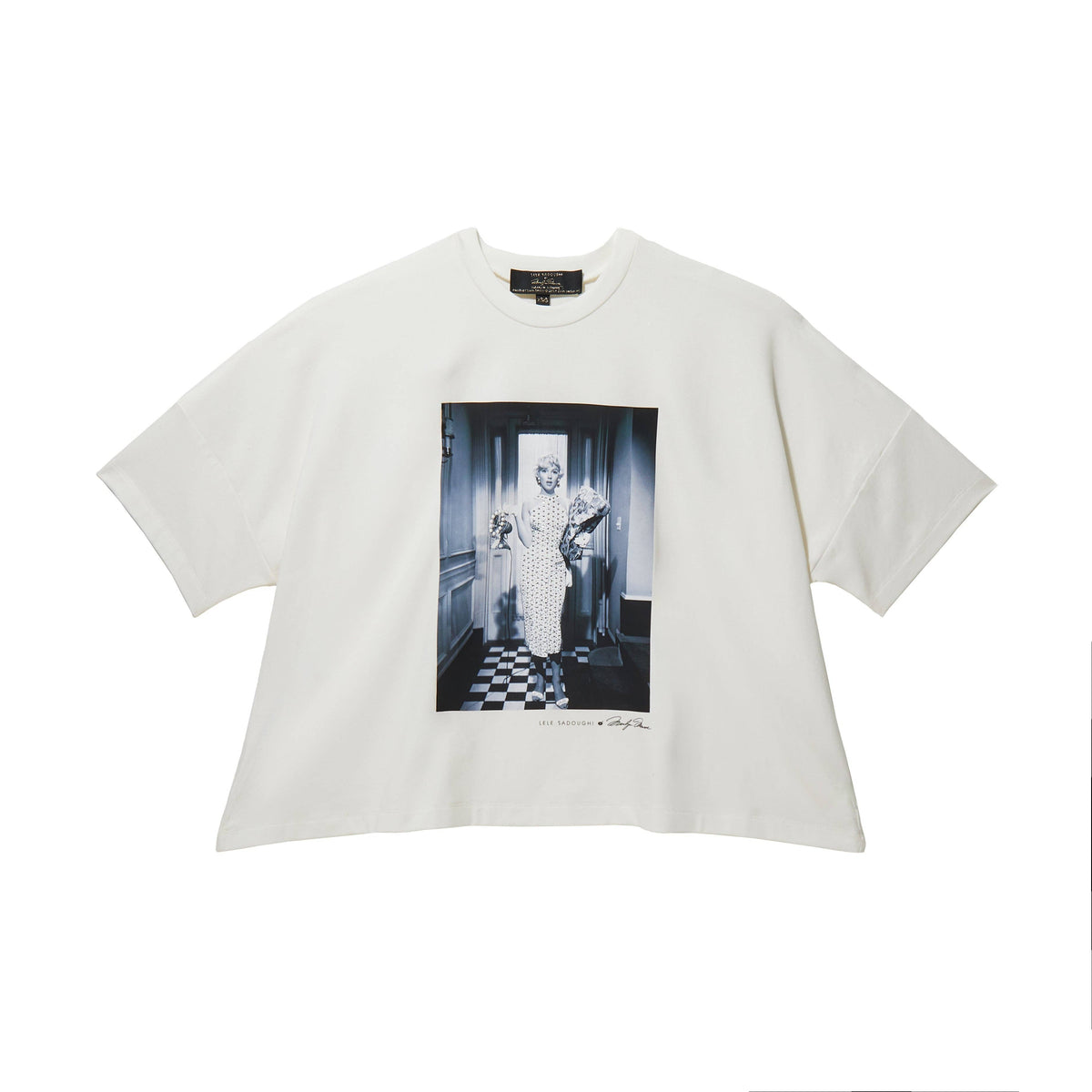 IVORY LELE SADOUGHI X MARILYN MONROE TEE