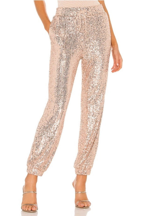 Sequin Joggers