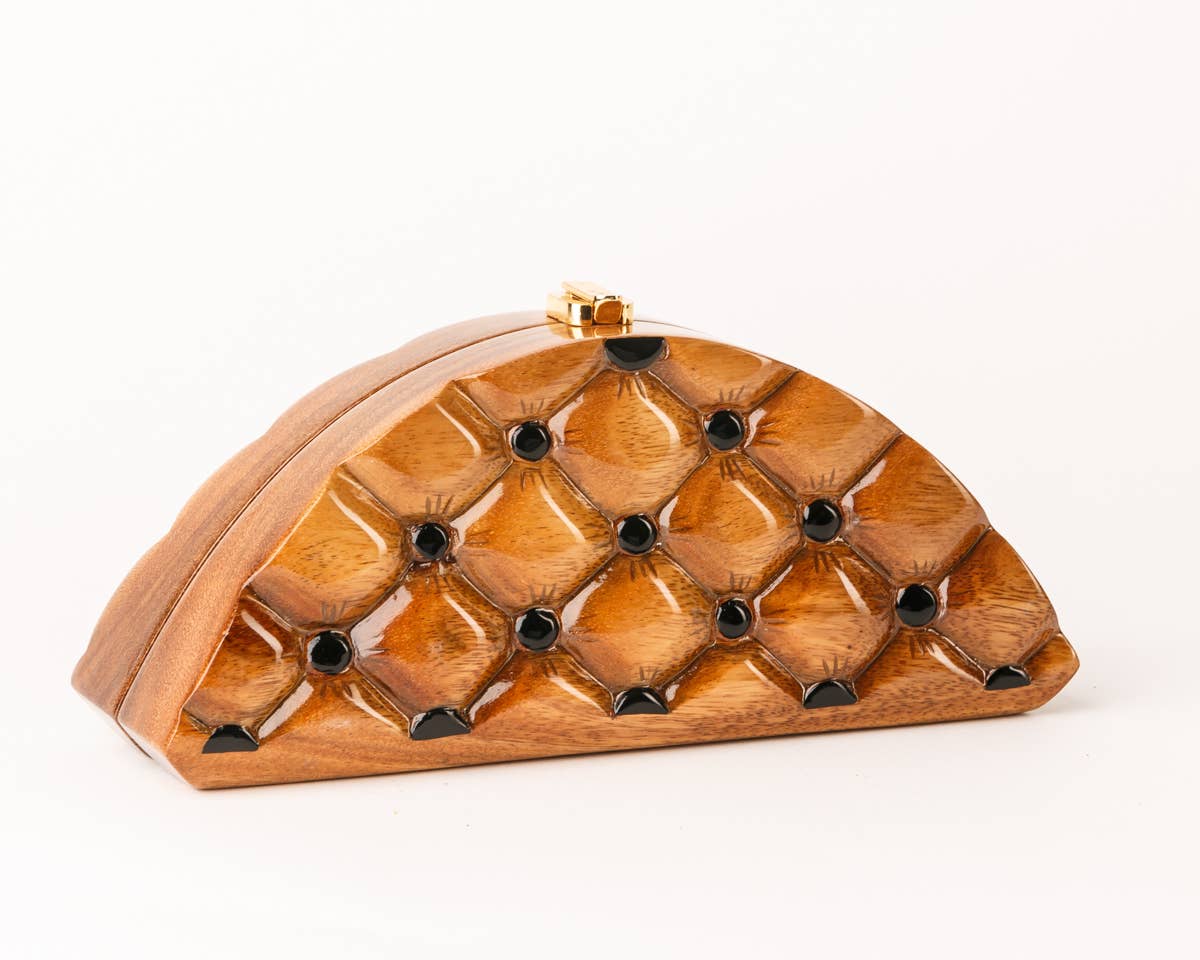 Elizabeth Wooden Handbag