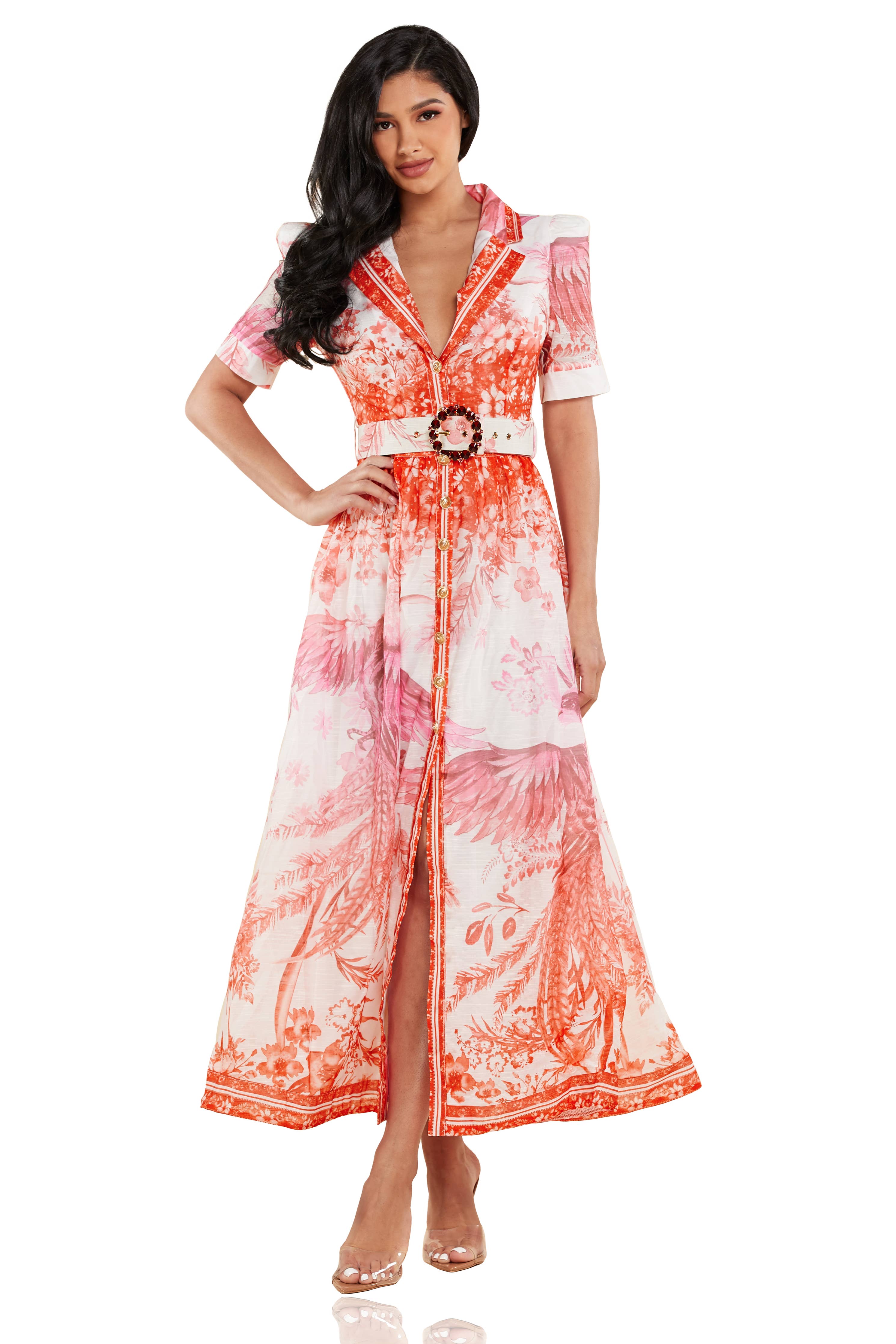 Island Oasis Floral Dress: A Captivating Fusion of Elegance