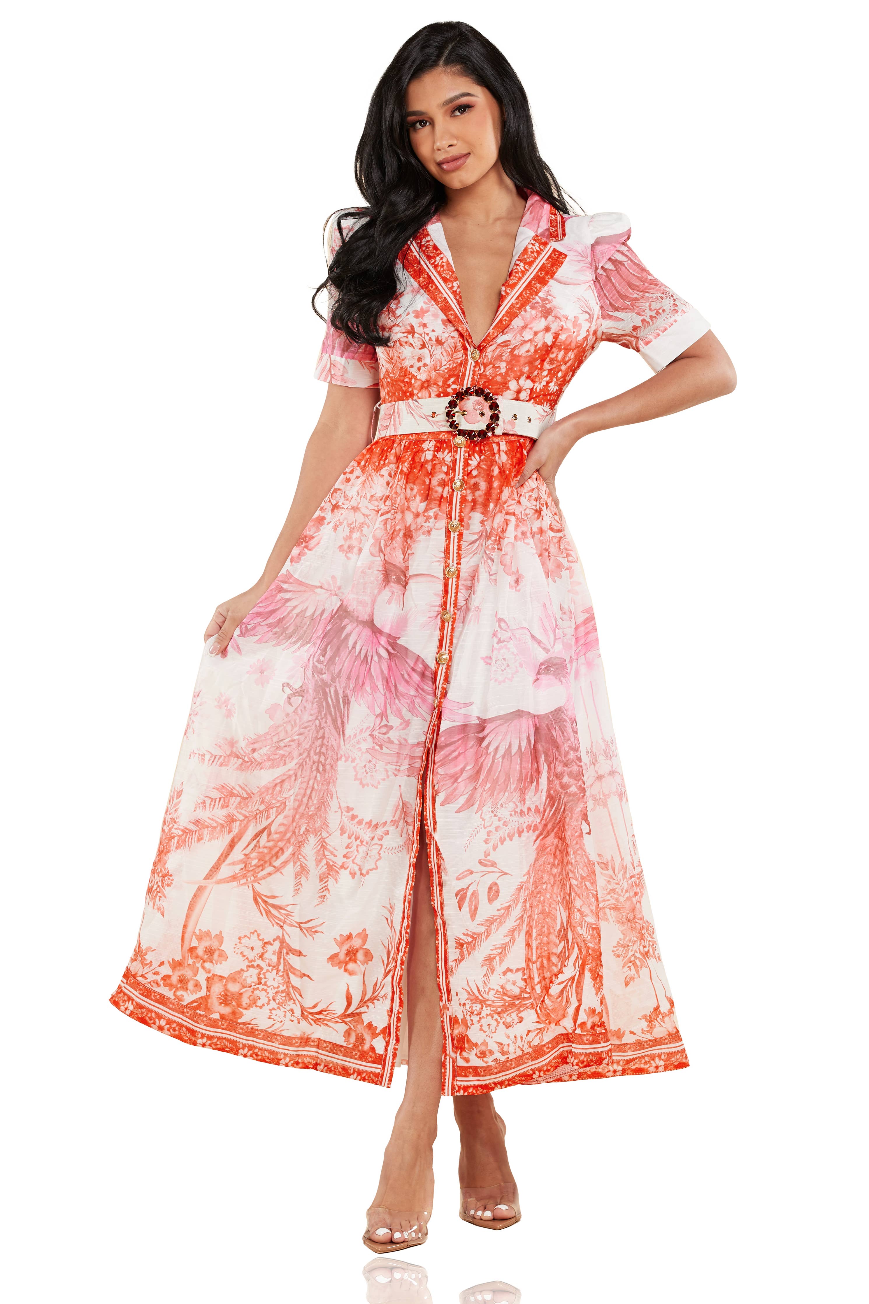 Island Oasis Floral Dress: A Captivating Fusion of Elegance