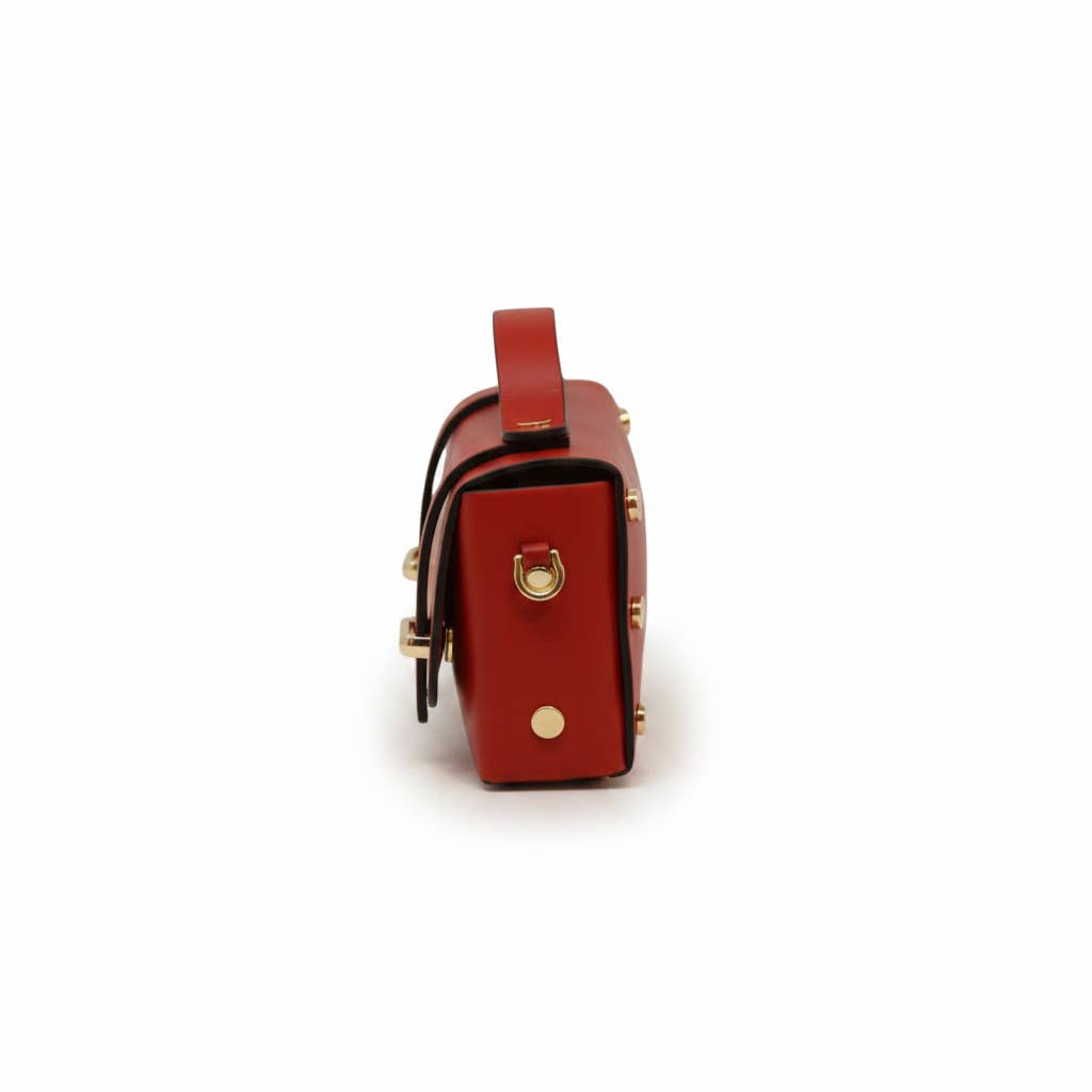 Italian Top-Handle crossbody Bag