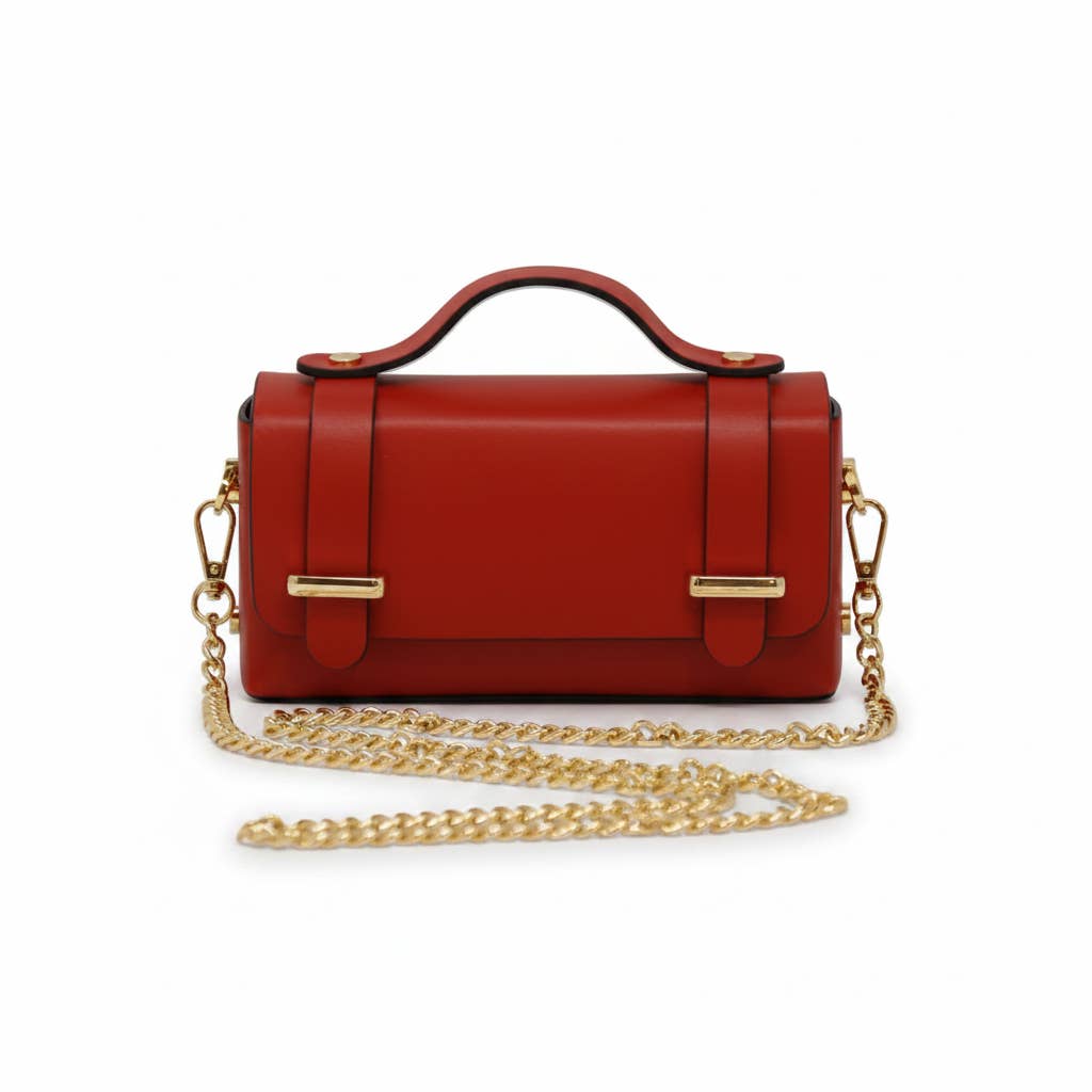 Italian Top-Handle crossbody Bag