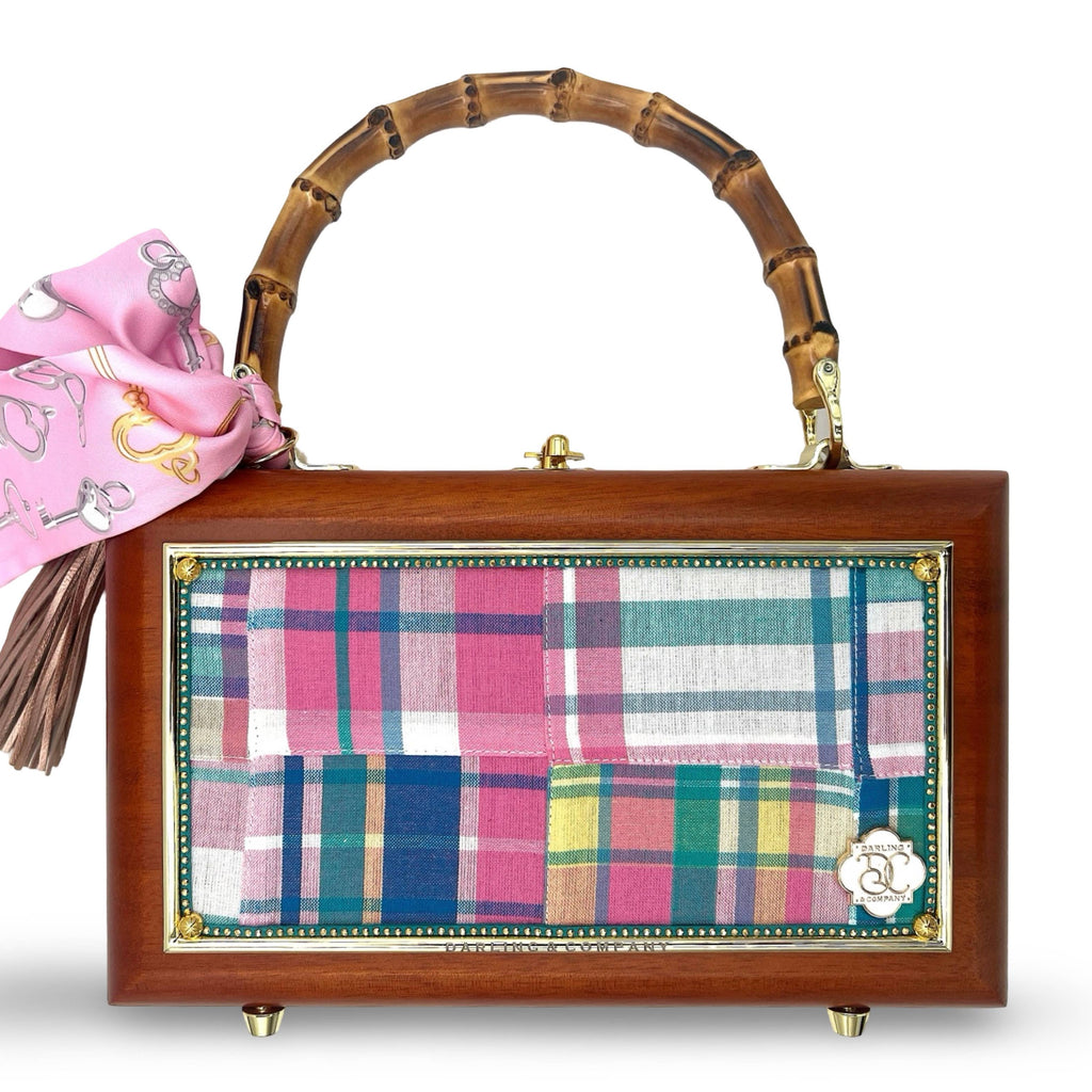 Palm Beach Plaid Bag