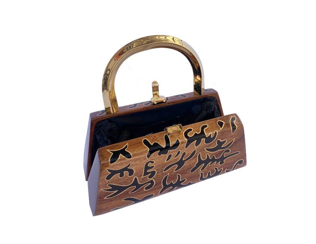 Timmy Woods Beverly Hills - Umae Wooden Handbag