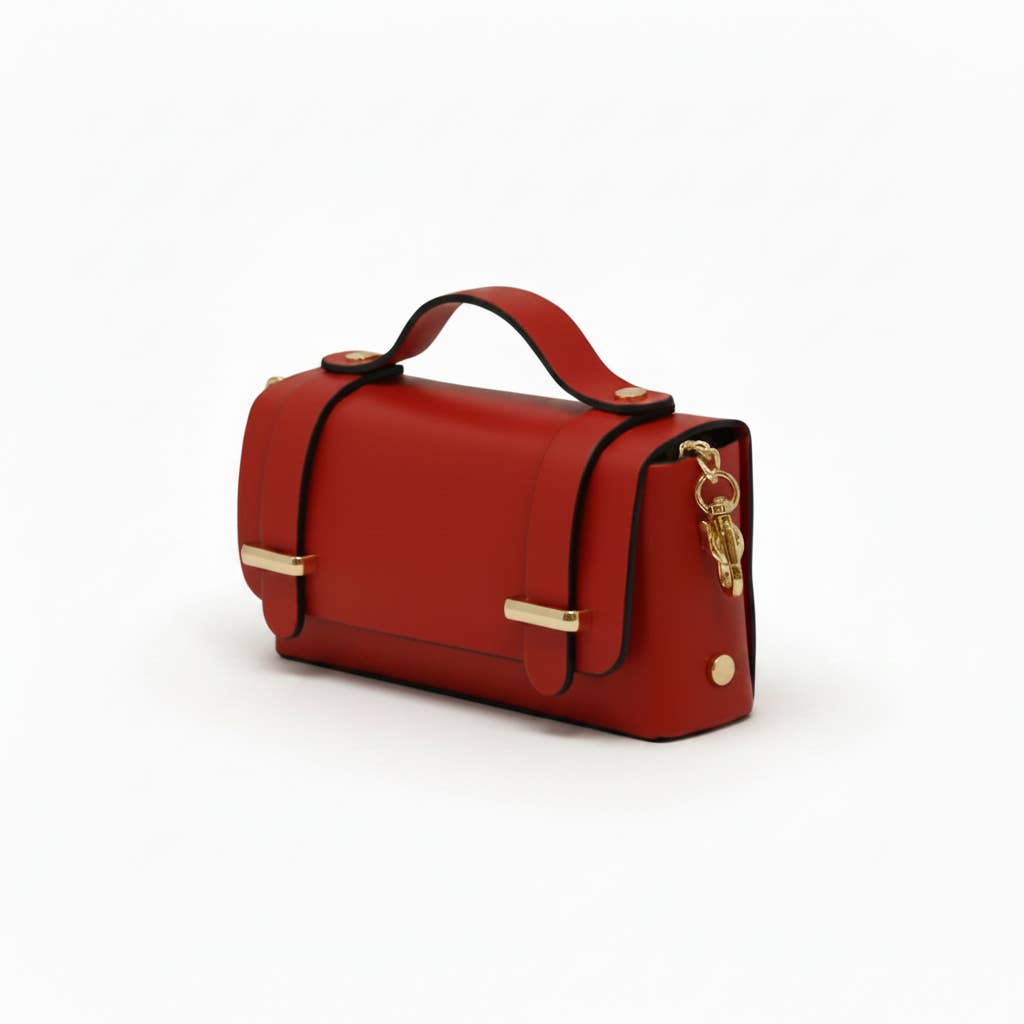 Italian Top-Handle crossbody Bag