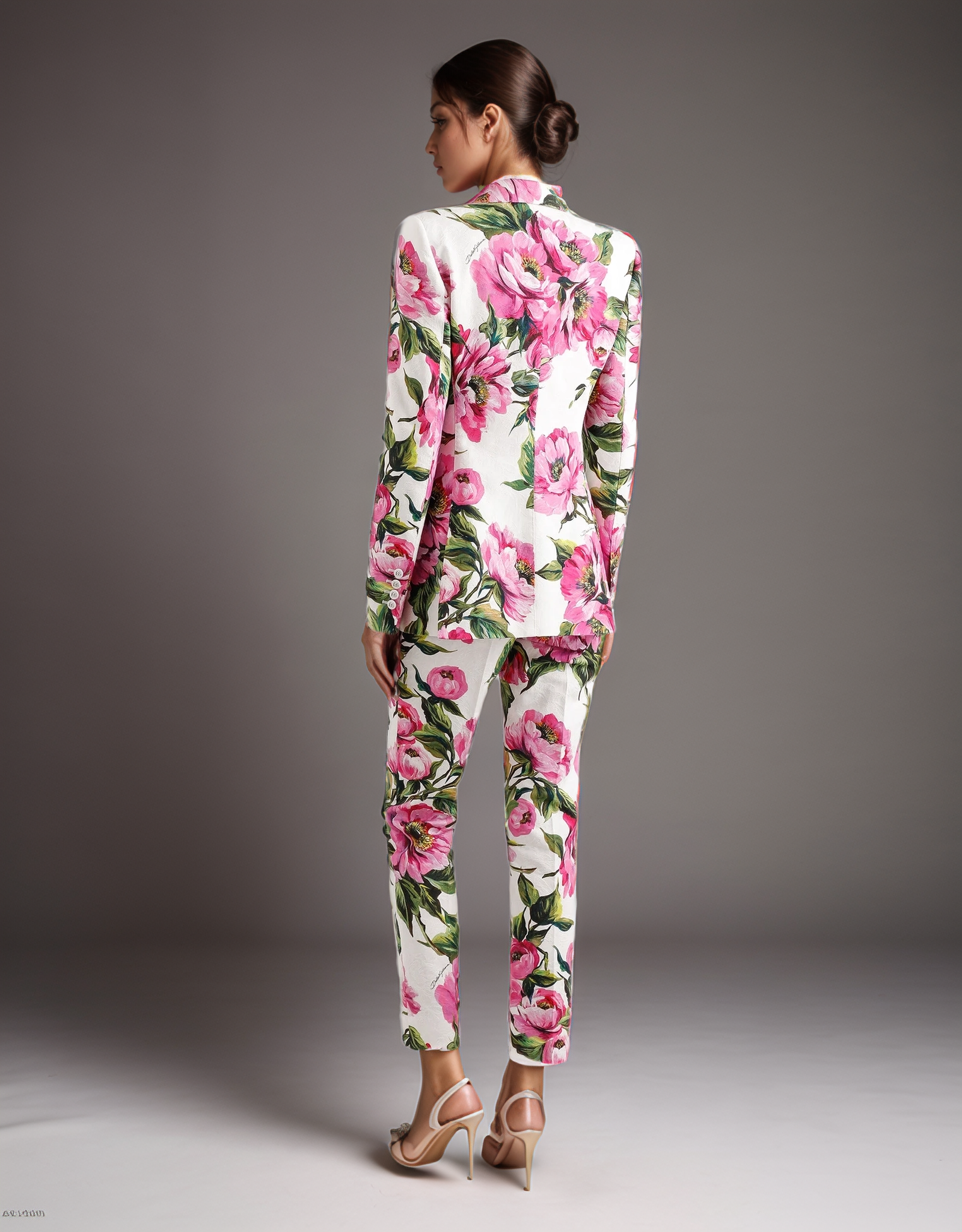 Two-Piece Suit – Casual Elegance with Skinny Pants
