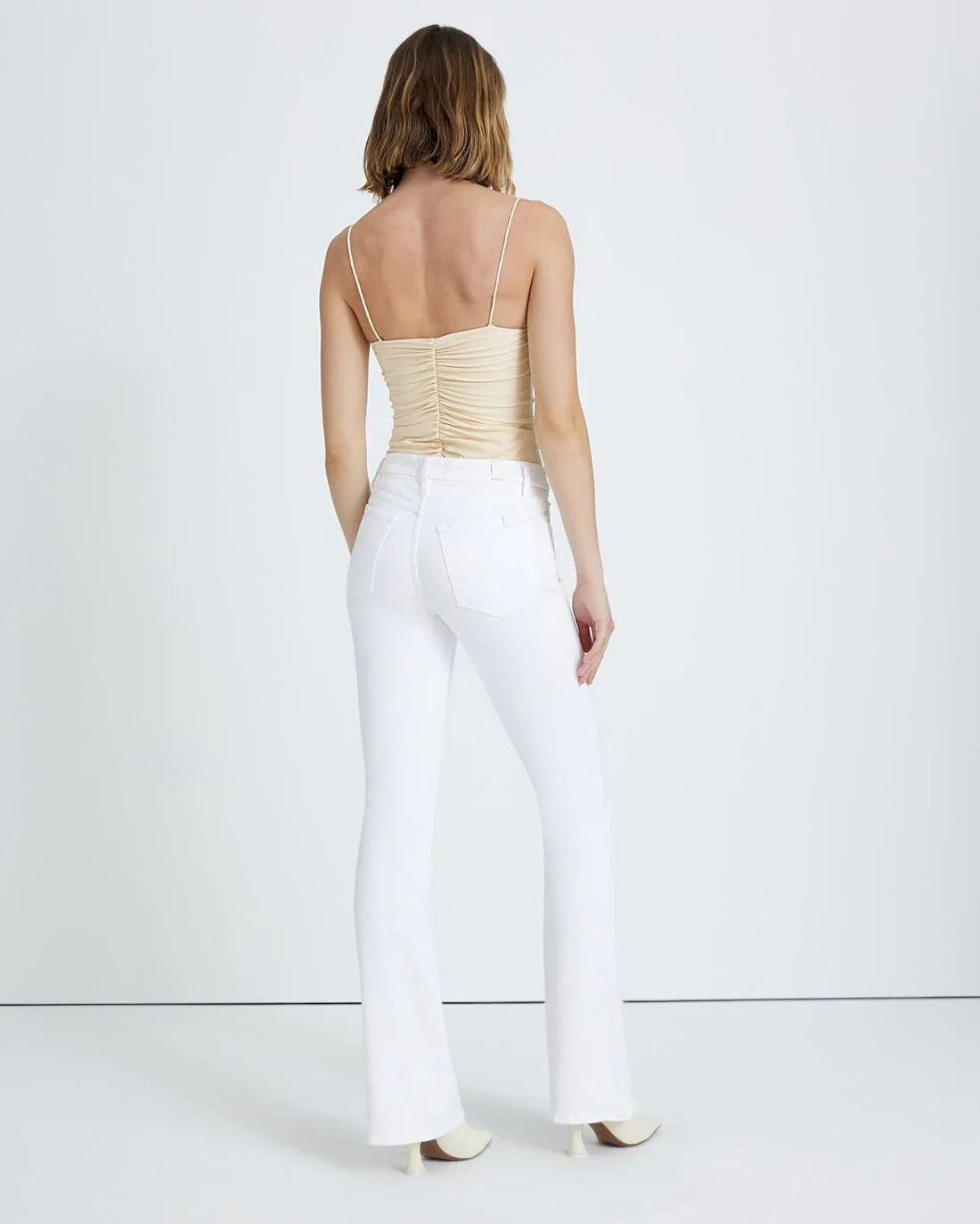 Kimmie Bootcut Jeans in White