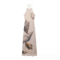 Seashell Mesh Dress - Elegant French