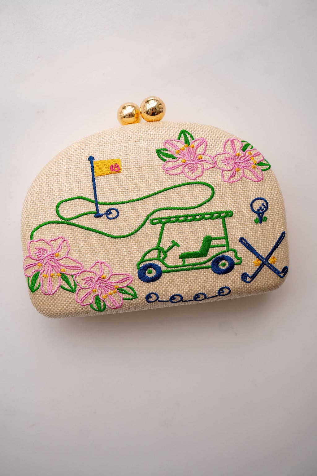 Lisi Lerch - Golf Clutch- Embroidered - WS