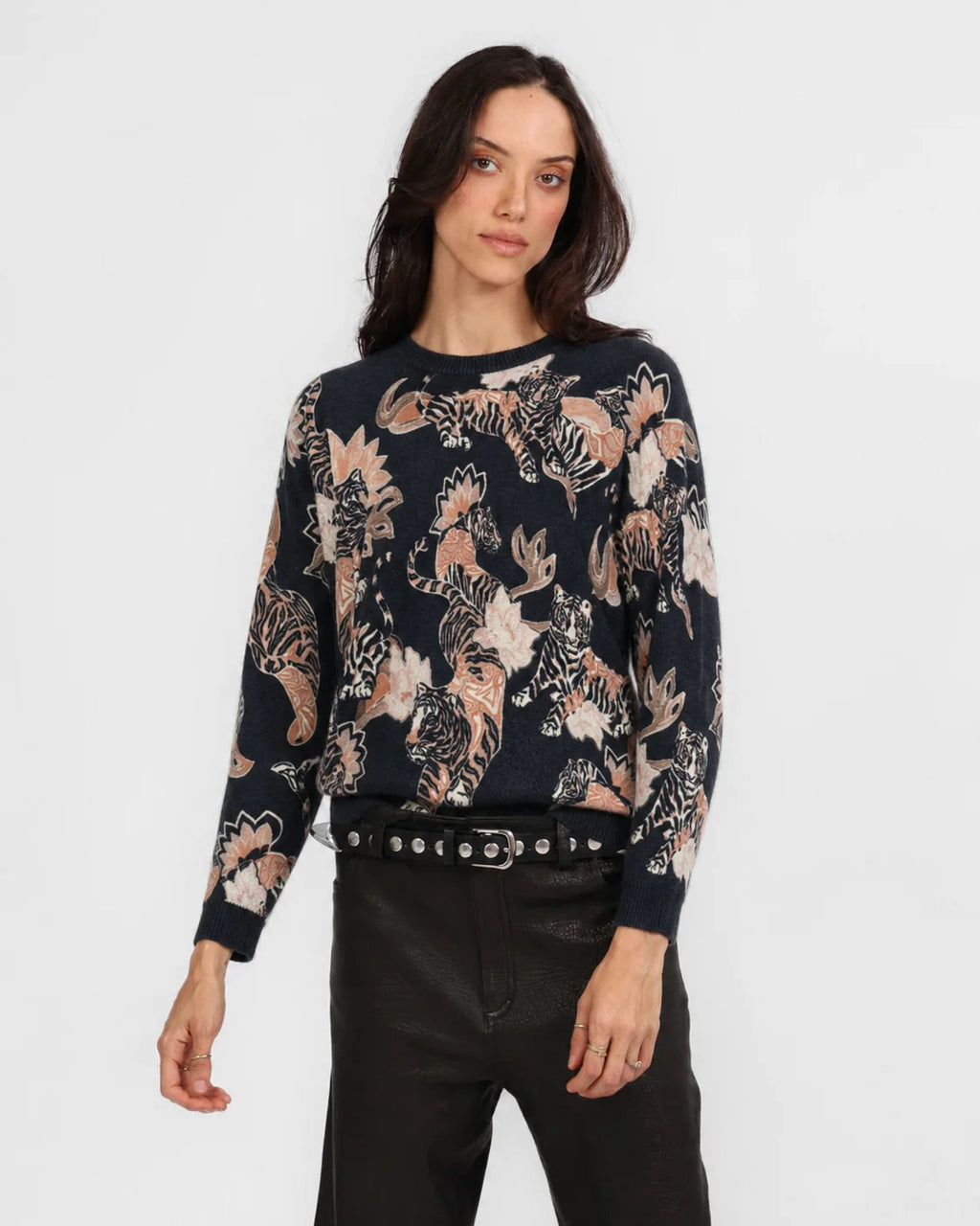 Cashmere Lotur Tiger Black
