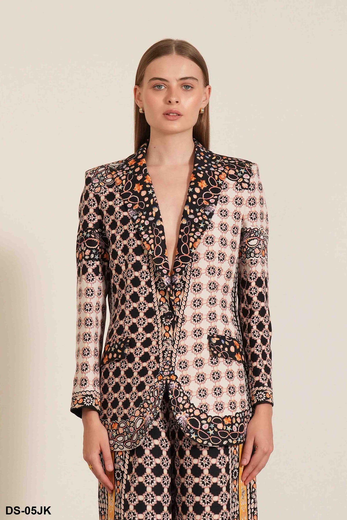 Aurora Knotch Collar Jacket