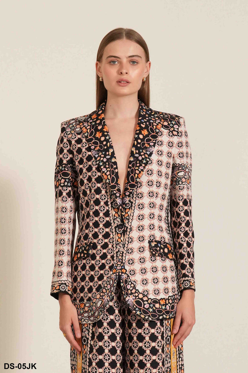 Aurora Knotch Collar Jacket