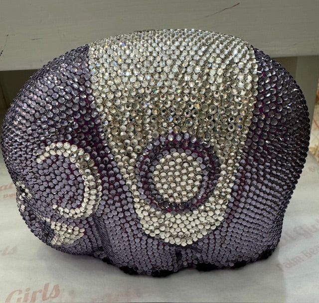 Rhinestone Elephant Handbag