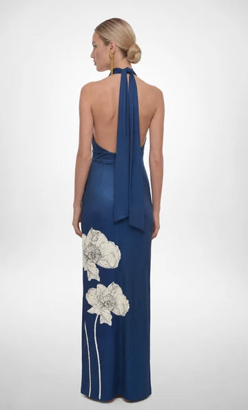 Kim Indigo long dress