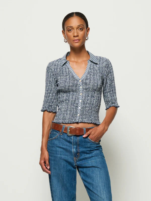 Peggy Smocked Top