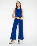 Ponte knit Wide Leg Pant