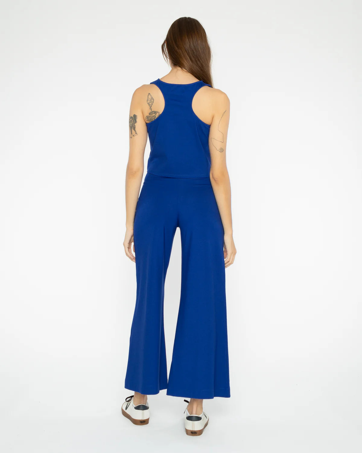 Ponte knit Wide Leg Pant