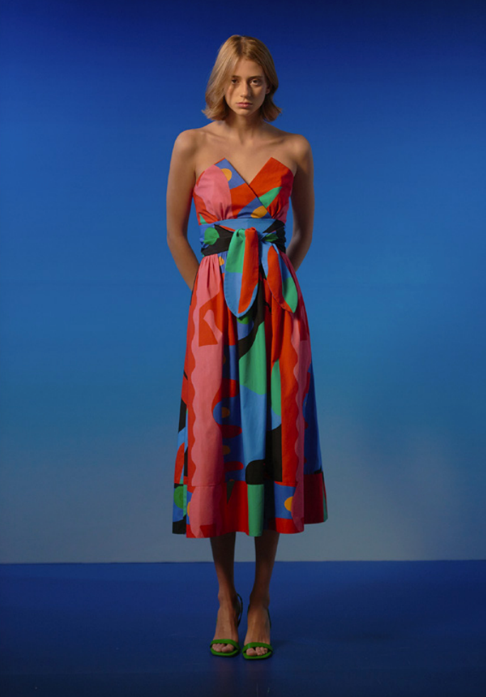 charro dress in Zapoteco – Coastal Girls Co model: Penelope DH1020 To the ruffled skirt maxi dress for curvy Sombrero US SIZE:22W