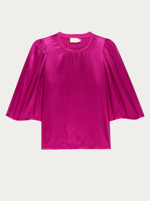 Donna Bell Sleeve Blouse