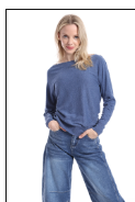 Cotton Cashmere Off Shoulder Top