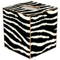 ZEBRA TISSUE BOX COVER