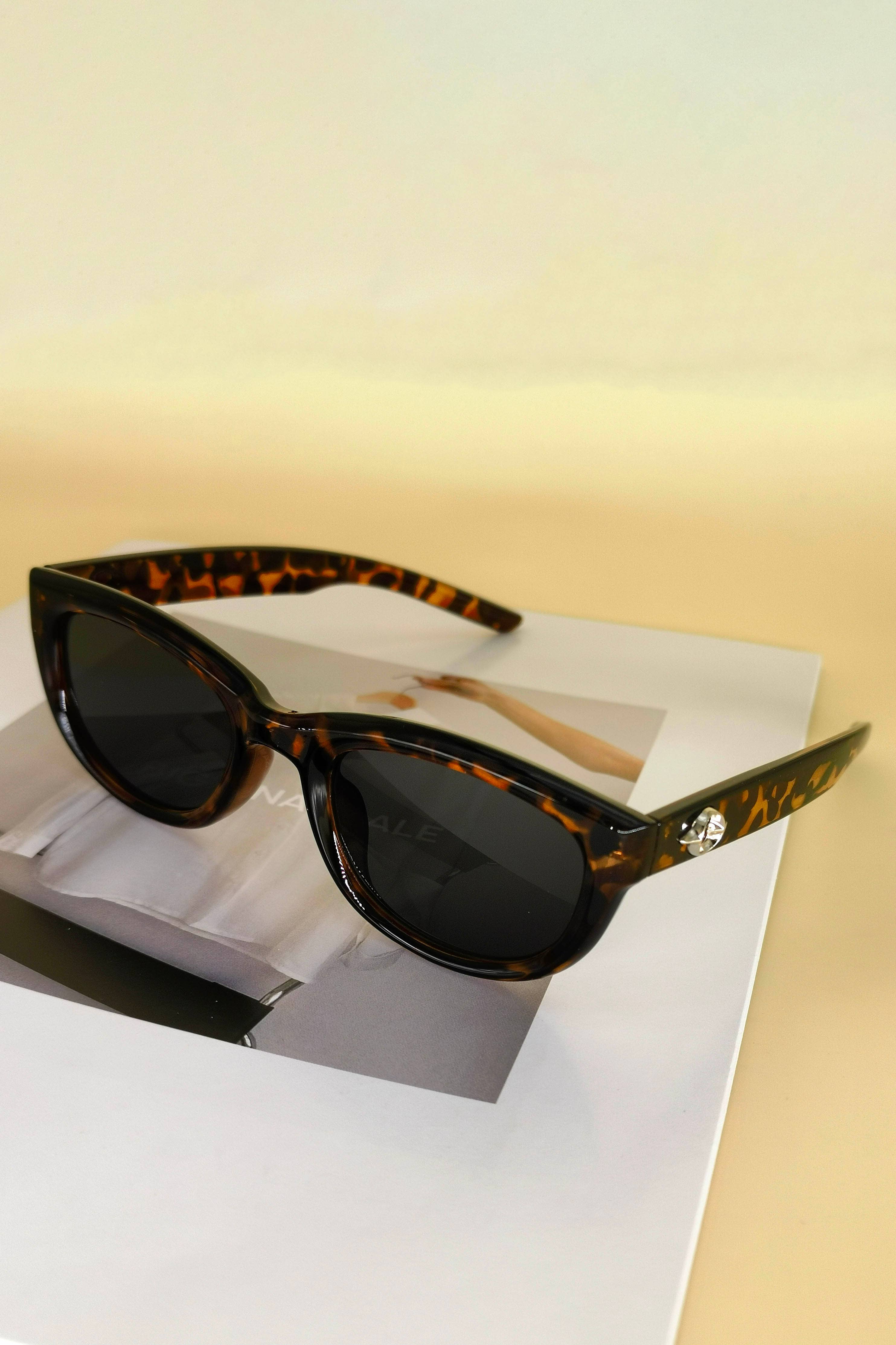 Leopard Cat Eye Sunglasses