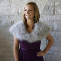 Marabou Feather Shawl w/Hook