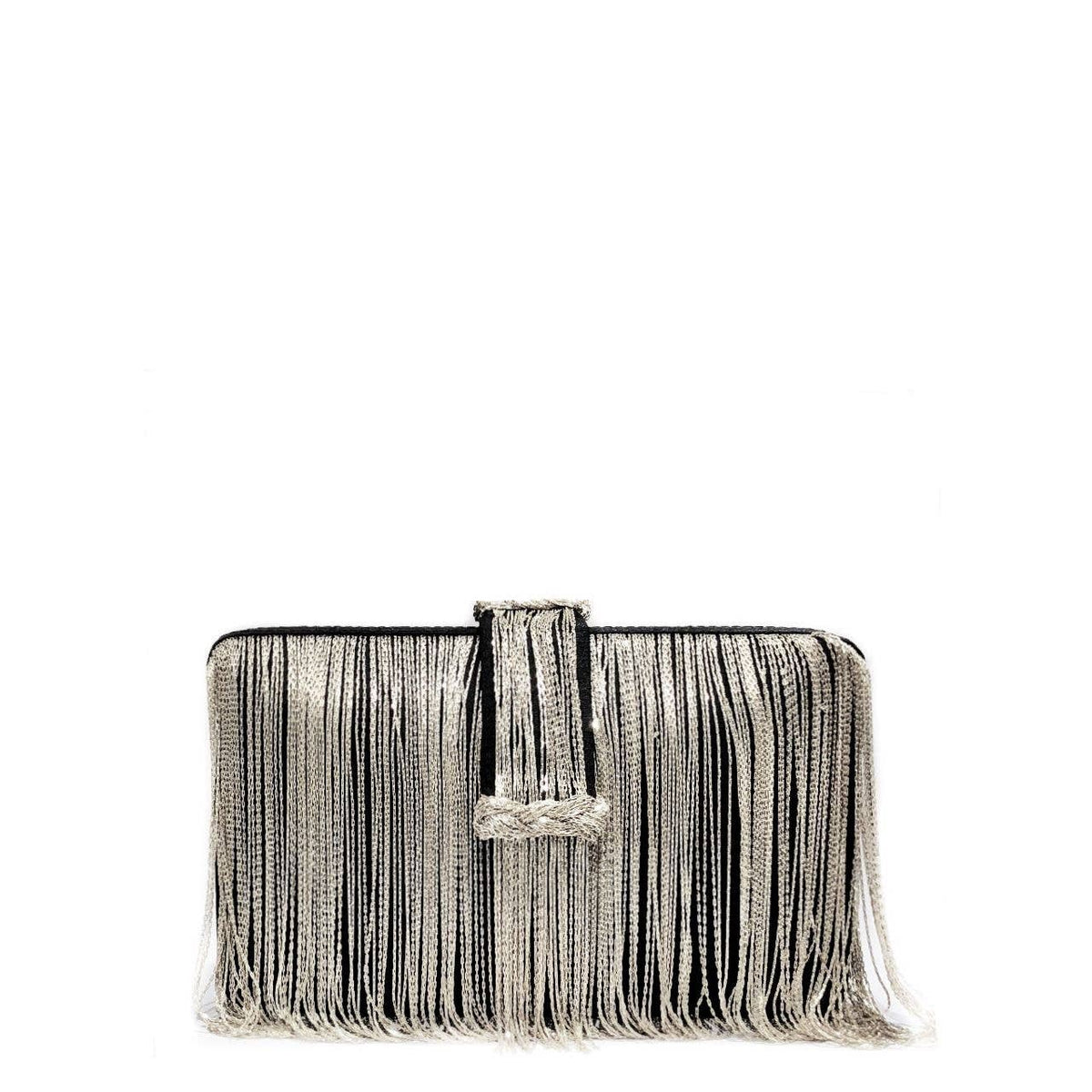 Black Silver Chunky  Bag