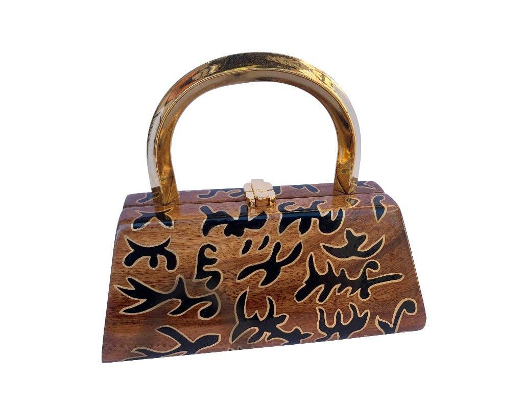 Timmy Woods Beverly Hills - Umae Wooden Handbag