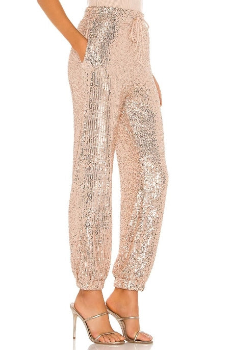 Sequin Joggers