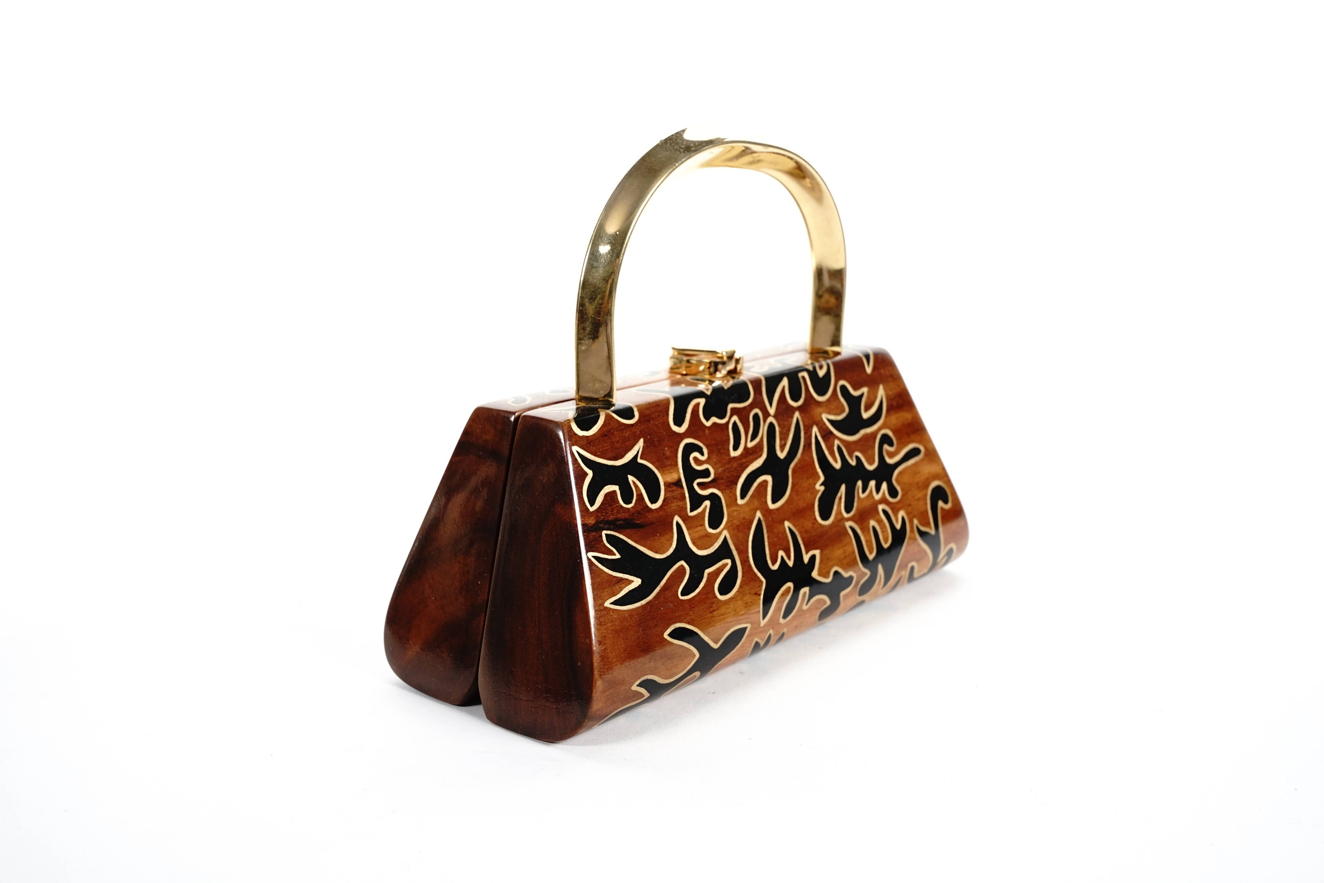 Timmy Woods Beverly Hills - Umae Wooden Handbag