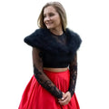 Marabou Feather Shawl w/Hook